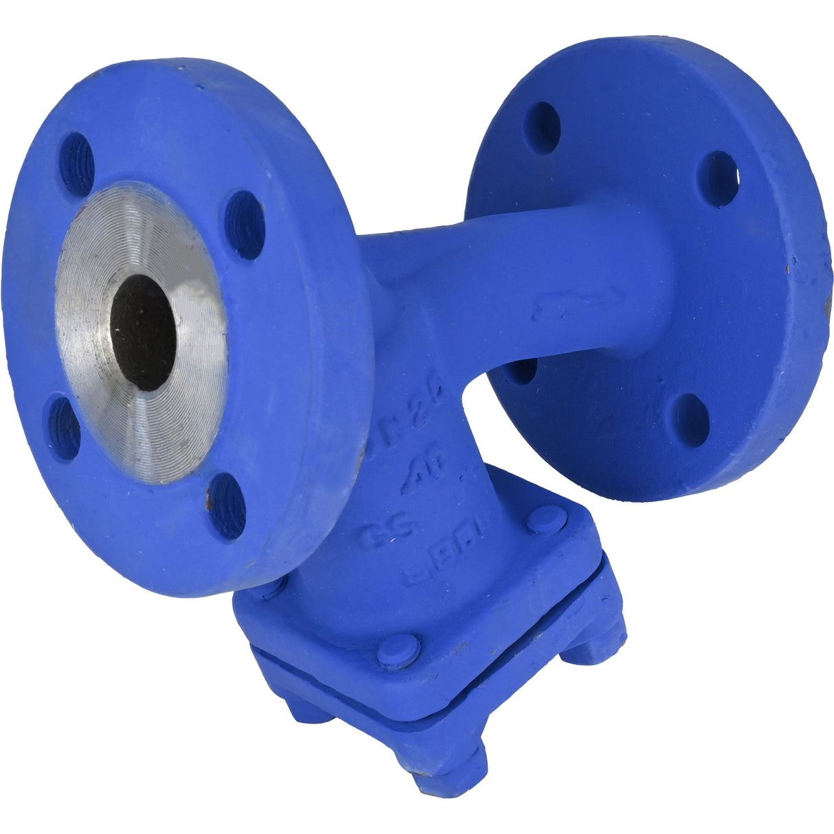 Mesh filters Elephant FMY2131-F Y-shaped, flanged, body - carbon steel GS-C25, mesh - AISI/SS 304, gasket - PTFE