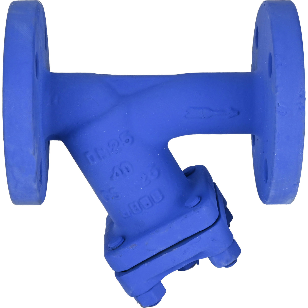 Mesh filters Elephant FMY2131-F Y-shaped, flanged, body - carbon steel GS-C25, mesh - AISI/SS 304, gasket - PTFE