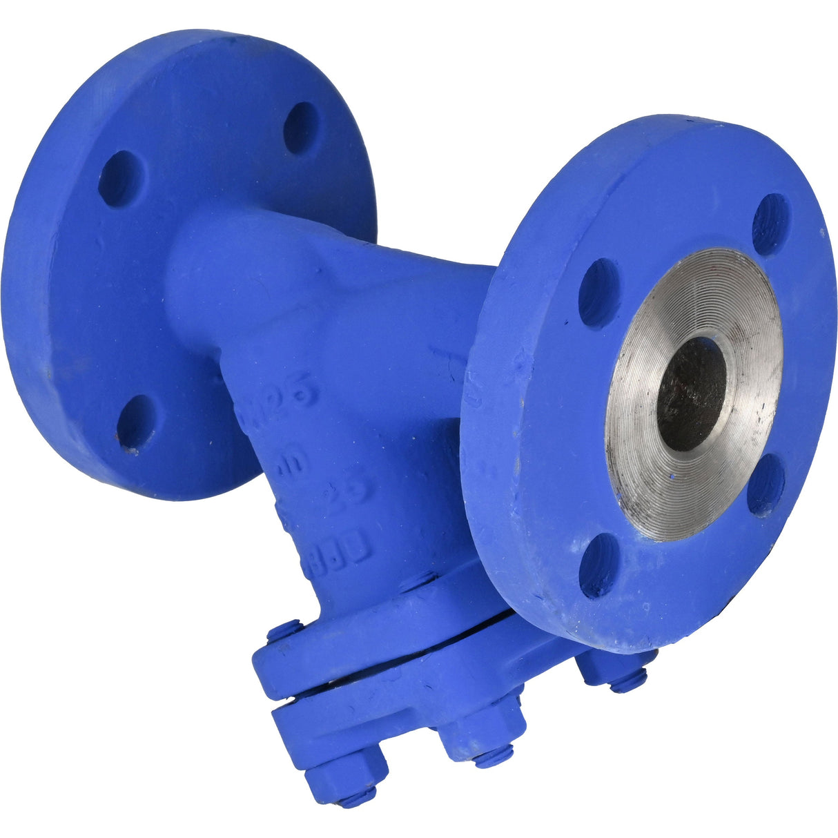 Mesh filters Elephant FMY2131-F Y-shaped, flanged, body - carbon steel GS-C25, mesh - AISI/SS 304, gasket - PTFE