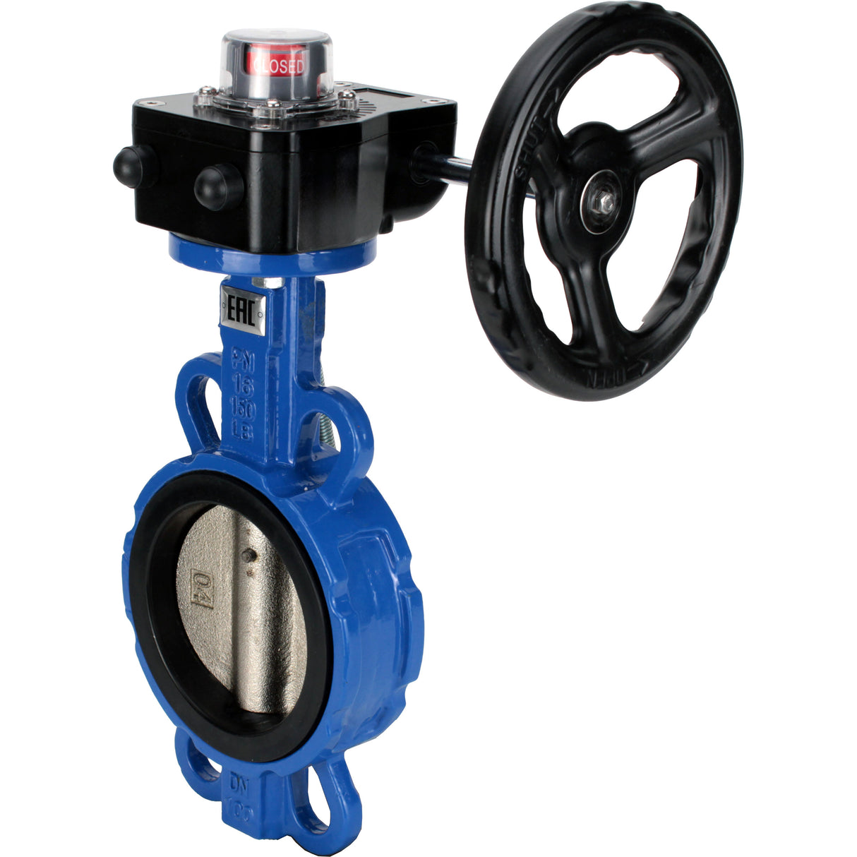 Water Butterfly Valve Elephant g50-g40-epdm-elephant-hgb, body material - cast iron GGG50, disk material - cast iron GGG40, seal - EPDM, gear operated