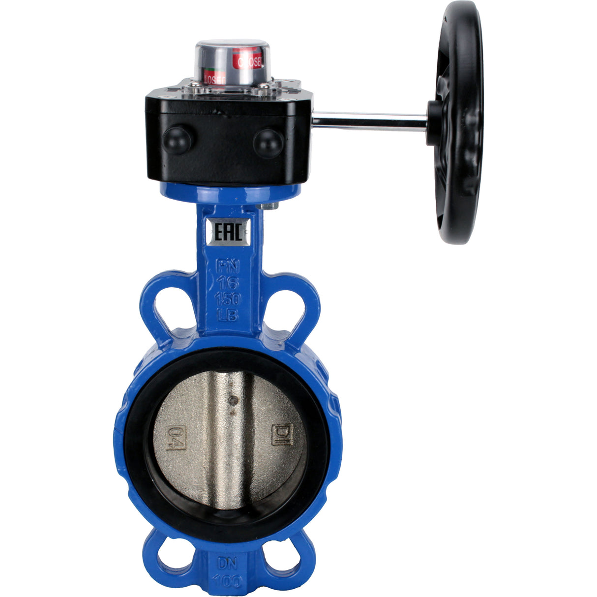 Water Butterfly Valve Elephant g50-g40-epdm-elephant-hgb, body material - cast iron GGG50, disk material - cast iron GGG40, seal - EPDM, gear operated
