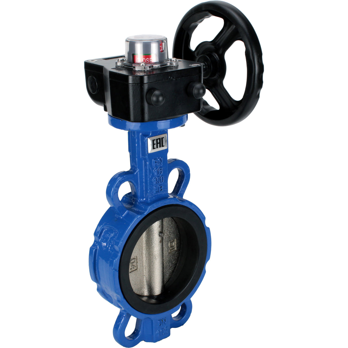 Water Butterfly Valve Elephant g50-g40-epdm-elephant-hgb, body material - cast iron GGG50, disk material - cast iron GGG40, seal - EPDM, gear operated