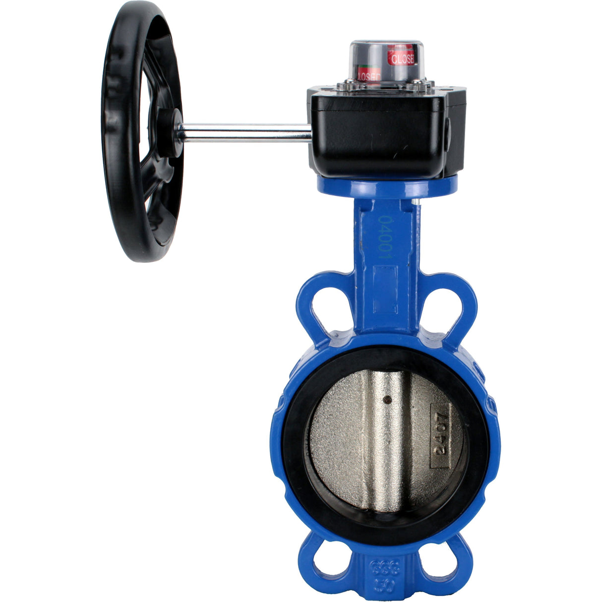 Water Butterfly Valve Elephant g50-g40-epdm-elephant-hgb, body material - cast iron GGG50, disk material - cast iron GGG40, seal - EPDM, gear operated