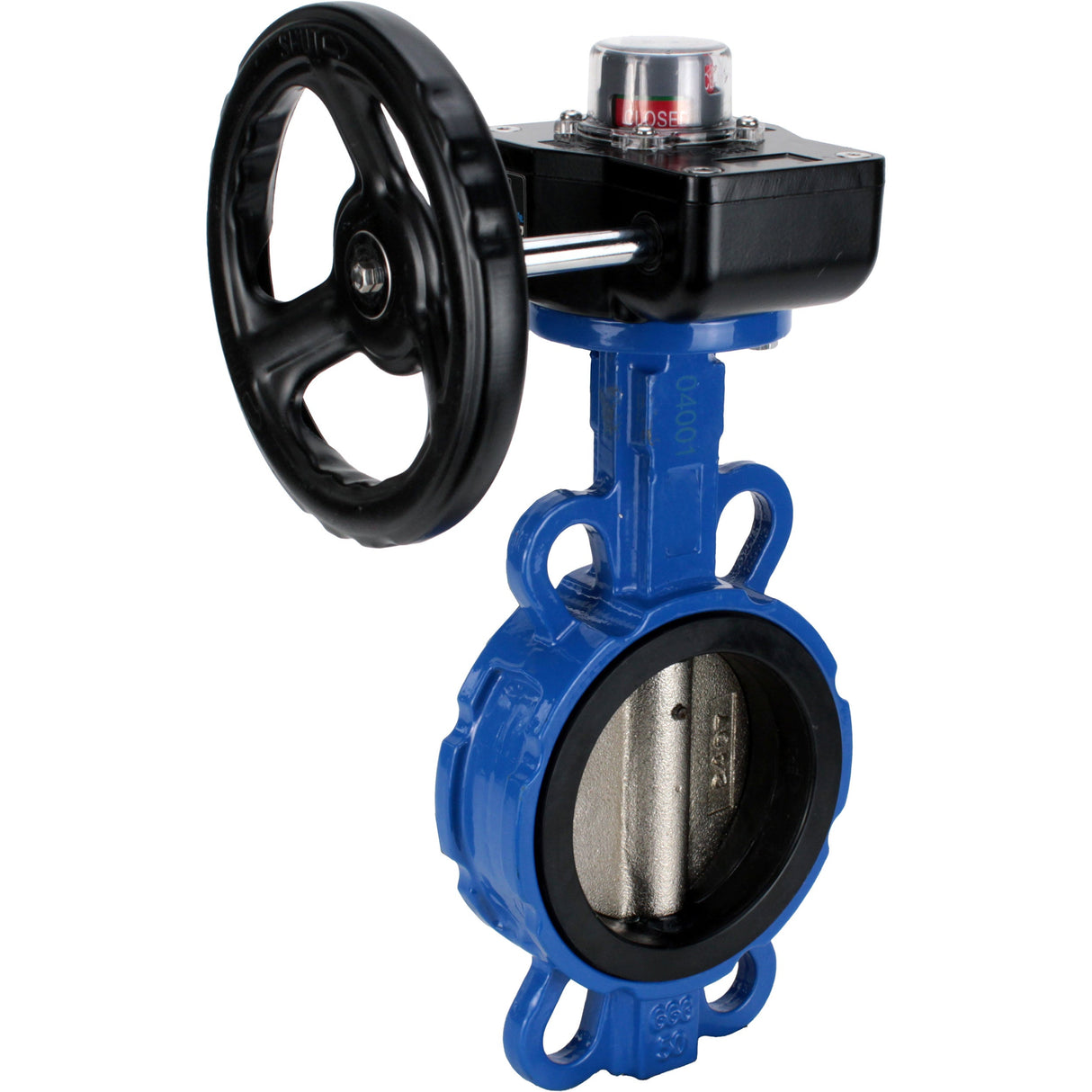 Water Butterfly Valve Elephant g50-g40-epdm-elephant-hgb, body material - cast iron GGG50, disk material - cast iron GGG40, seal - EPDM, gear operated