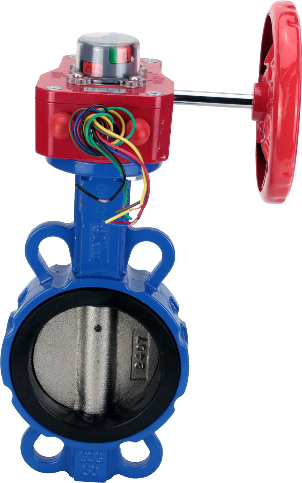 Water Butterfly Valve Elephant g50-g40-epdm-elephant-hgbf, body material - cast iron GGG50, disk material - cast iron GGG40, seal - EPDM, gear operated