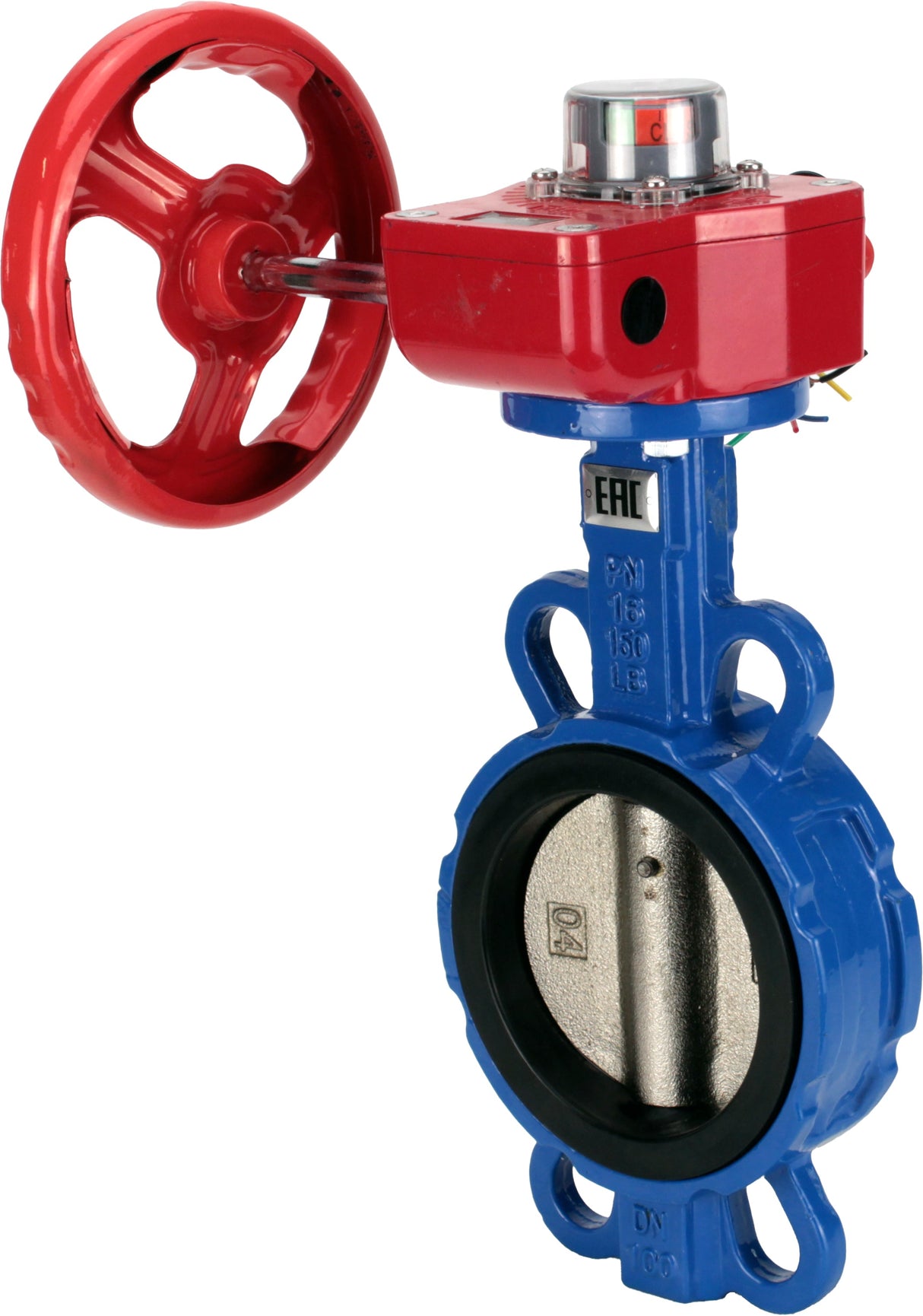 Water Butterfly Valve Elephant g50-g40-epdm-elephant-hgbf, body material - cast iron GGG50, disk material - cast iron GGG40, seal - EPDM, gear operated