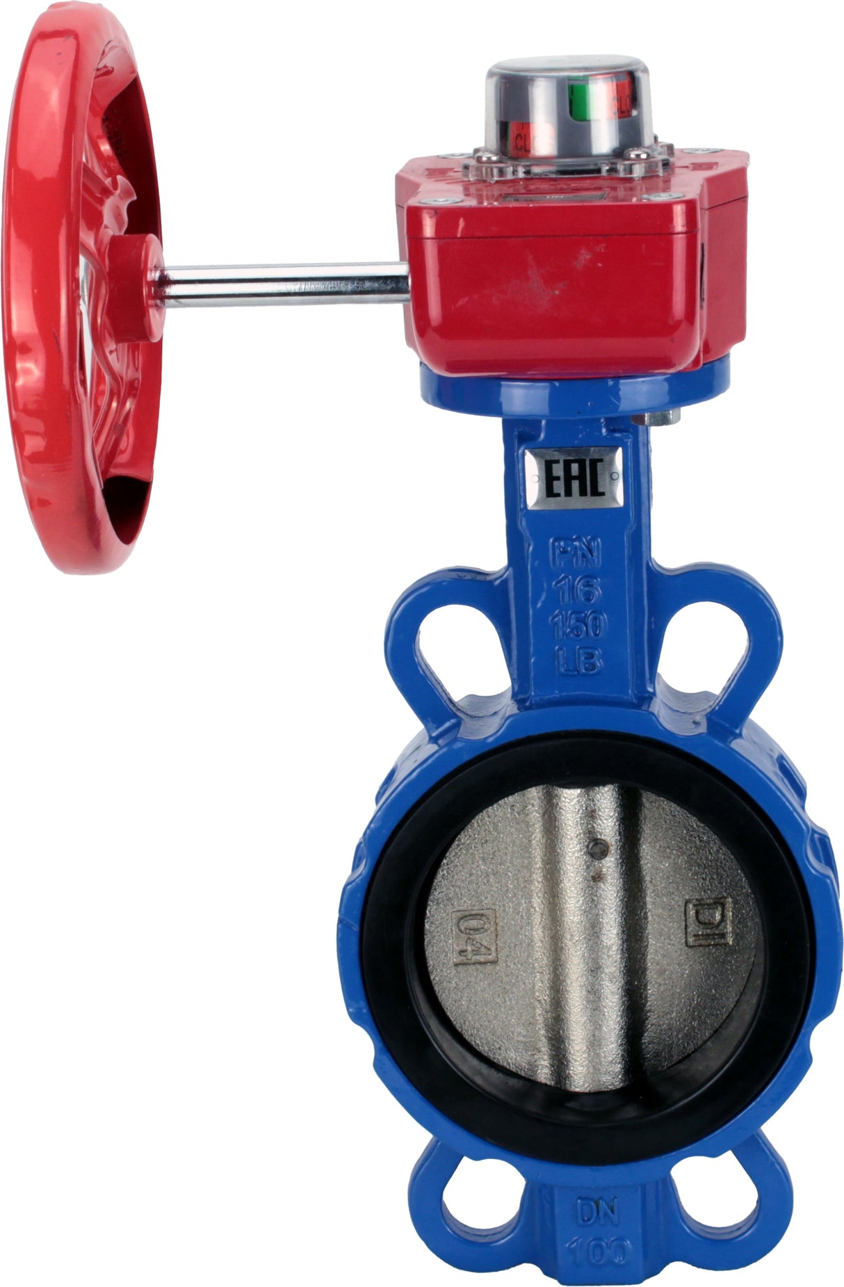 Water Butterfly Valve Elephant g50-g40-epdm-elephant-hgbf, body material - cast iron GGG50, disk material - cast iron GGG40, seal - EPDM, gear operated