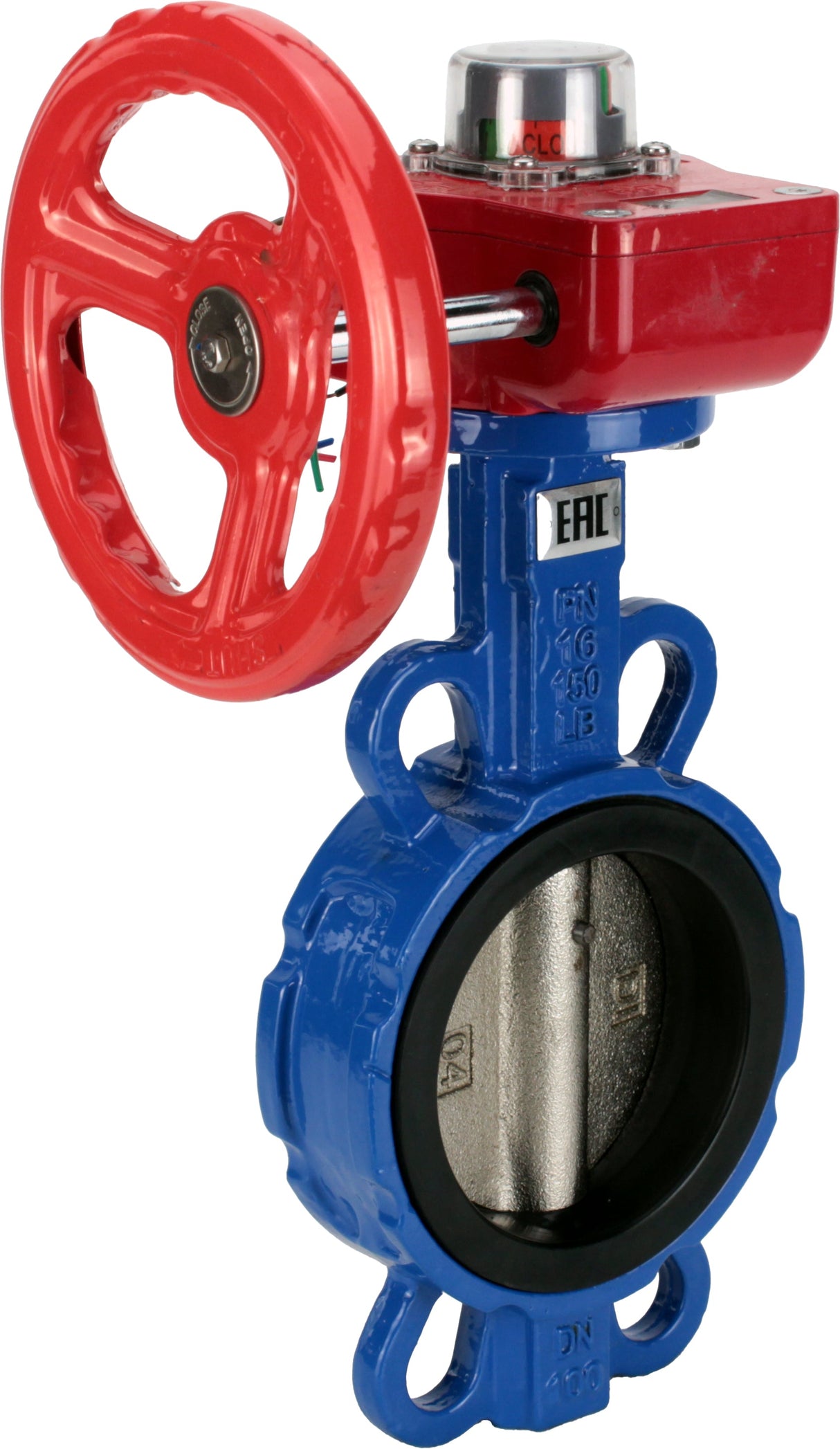 Water Butterfly Valve Elephant g50-g40-epdm-elephant-hgbf, body material - cast iron GGG50, disk material - cast iron GGG40, seal - EPDM, gear operated