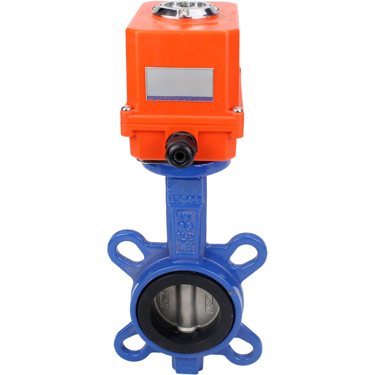 Water Butterfly Valve Elephant WBV1332N-2W-Fb-H body material - Cast iron GGG50, disk material - Stainless steel 316L, seal - NBR with electric actuator Elephant 220V