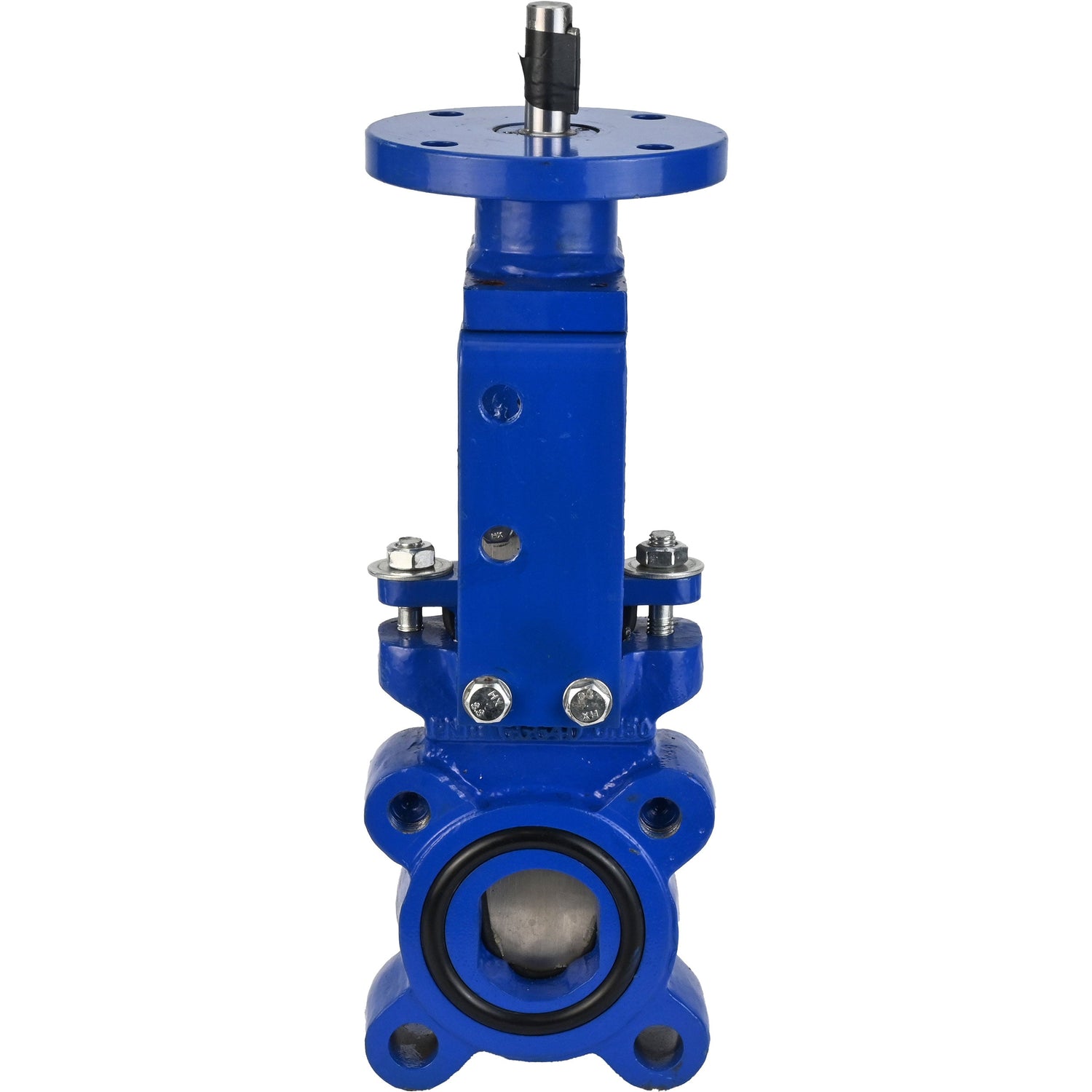 Knife gate valve Elephant GVKN1331N-2W-Fb-ISO, body material - cast iron GGG40, knife material - stainless steel AISI 304, seal - NBR, stem only