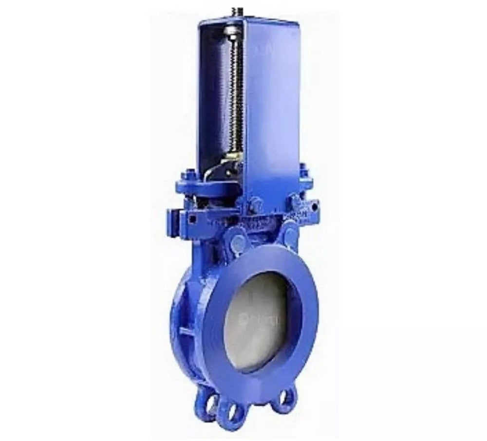 Knife gate valve Elephant GVKN1331N-2W-Fb-OST, body material - cast iron GGG40, knife material - stainless steel AISI 304, seal - PTFE, stem only