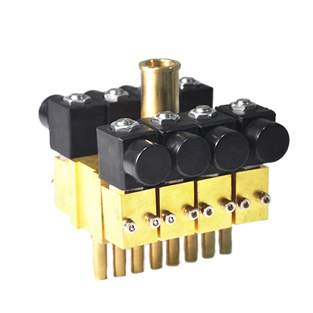 Two way normally closed direct acting electric solenoid valve Elephant DHDF31 NBR G SA11B 110/220V, body material - brass, seal - NBR