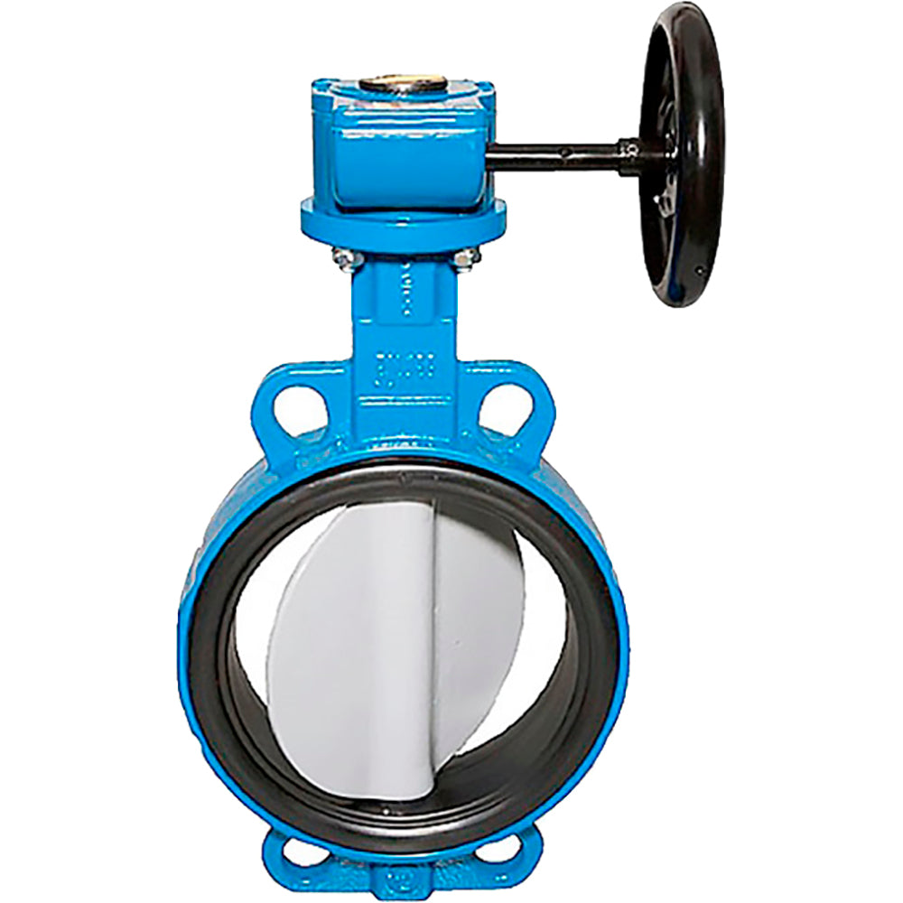 Water Butterfly Valve Elephant WBV1332E-2W-Fb-R body material - Cast iron GGG50, disk material - Stainless steel 316L, seal - EPDM with gear