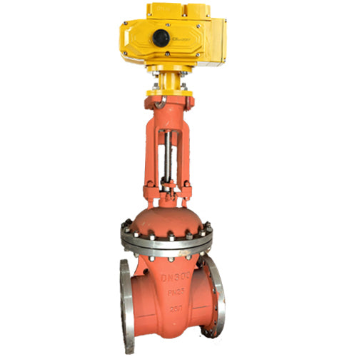 Wedge gate valve Elephant flange connection, body material – steel 25L, seal material – metal/metal, electric actuator Elephant MT-380, 380V
