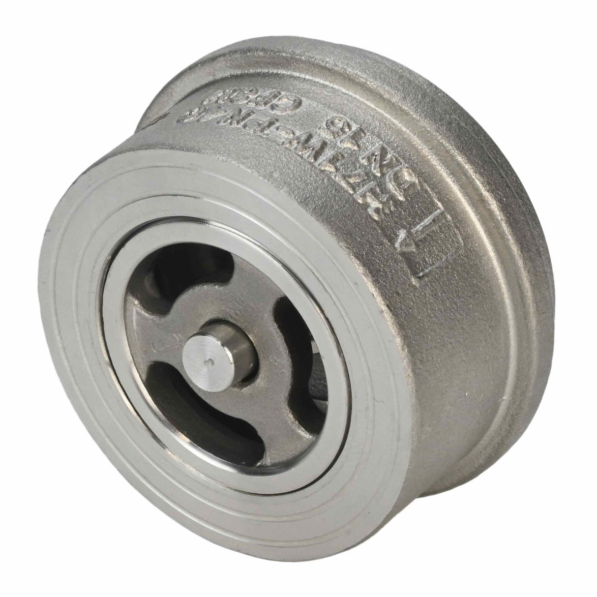 Spring check valve Elephant VCS3232-Fb 40 bar body material - stainless steel AISI 316, locking material - stainless steel AISI 316, compact flanged