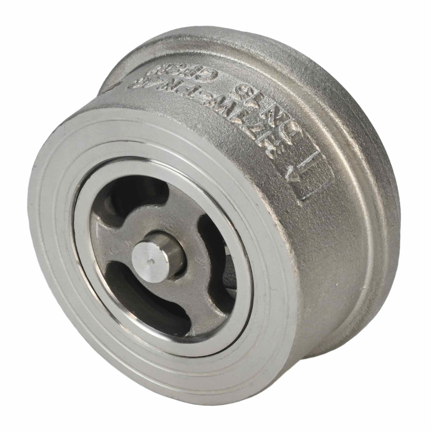 Spring check valve Elephant VCS3232-Fb 40 bar body material - stainless steel AISI 316, locking material - stainless steel AISI 316, compact flanged