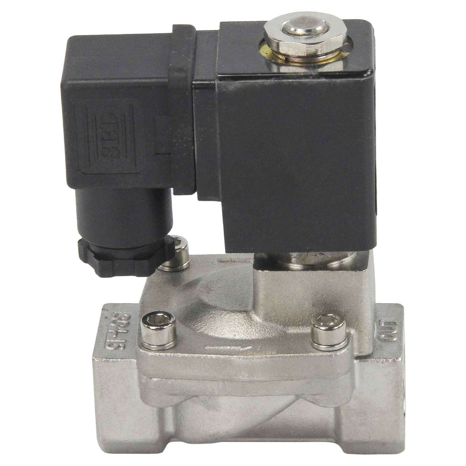 Solenoid valves Elephant VS431-NT-NC-220VAC DN10-50 10 bar 304 steel housing, pilot action, threaded, normally closed, seal NBR, 220V coil