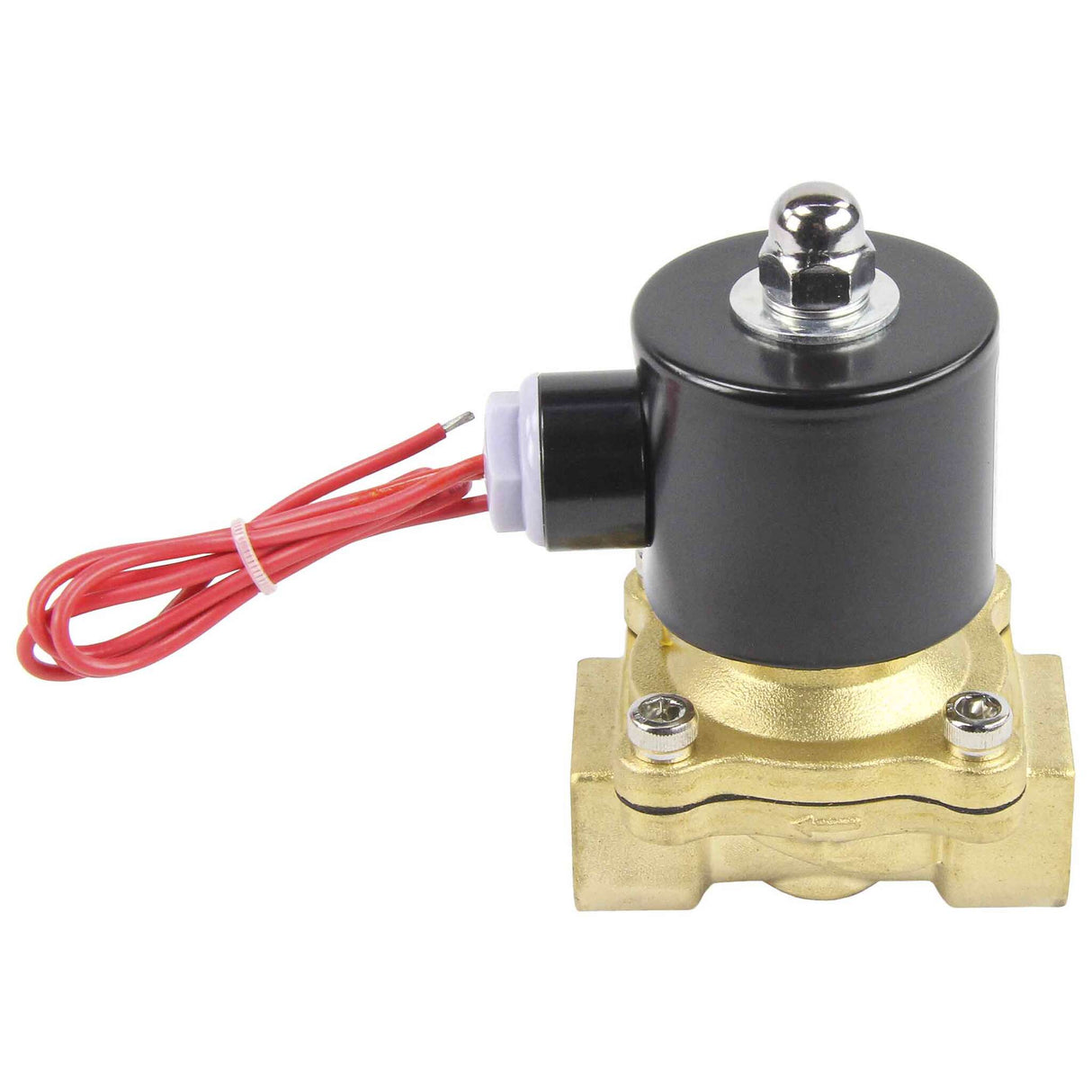 Two way normally closed direct acting electric solenoid valve Elephant VS2W-100N-NC NBR 24V, body material - brass, seal - NBR