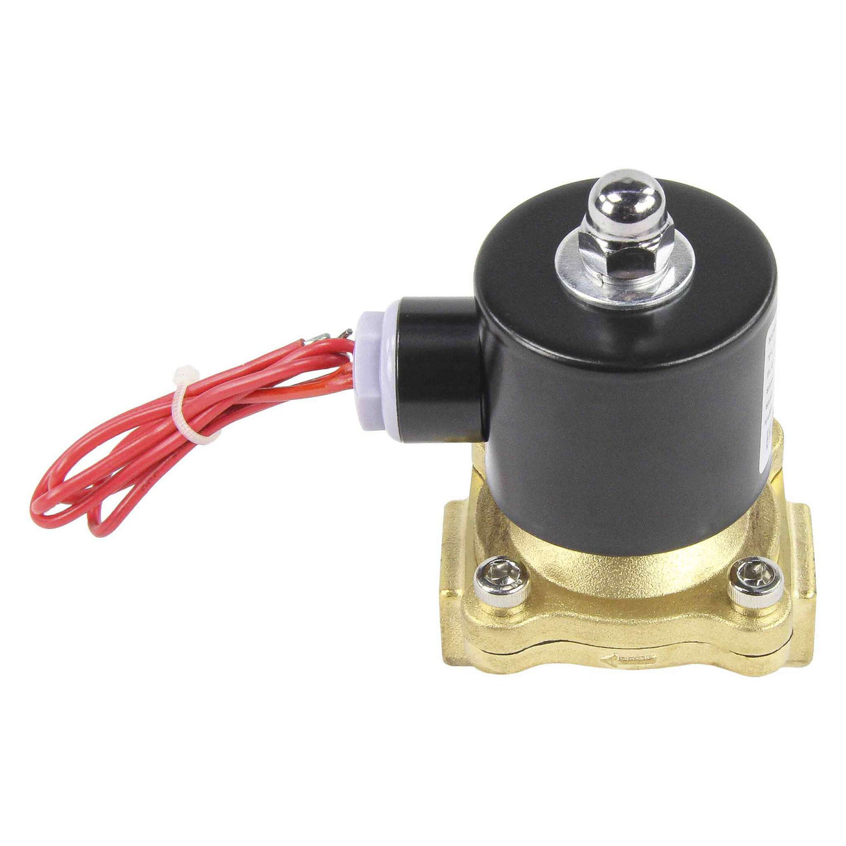 Two way normally closed direct acting electric solenoid valve Elephant VS2W-100V-NC VITON 24V, body material - brass, seal - Viton