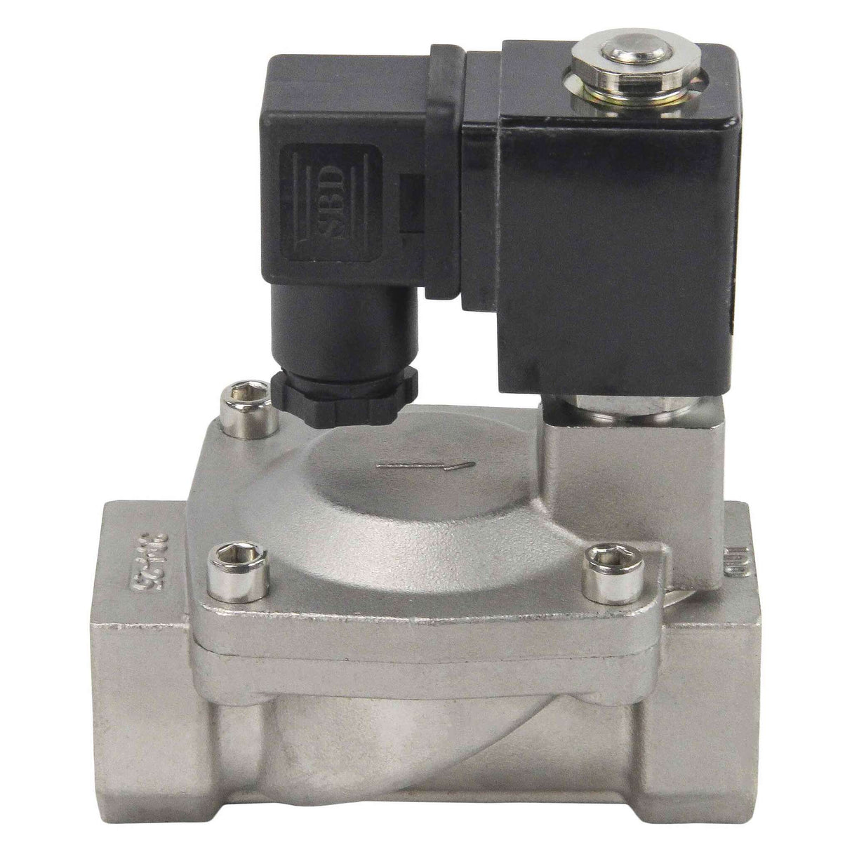 Solenoid valves Elephant VS431-ET-NC-220VAC DN10-50 10 bar 304 steel housing, pilot action, threaded, normally closed, seal EPDM, 220V coil
