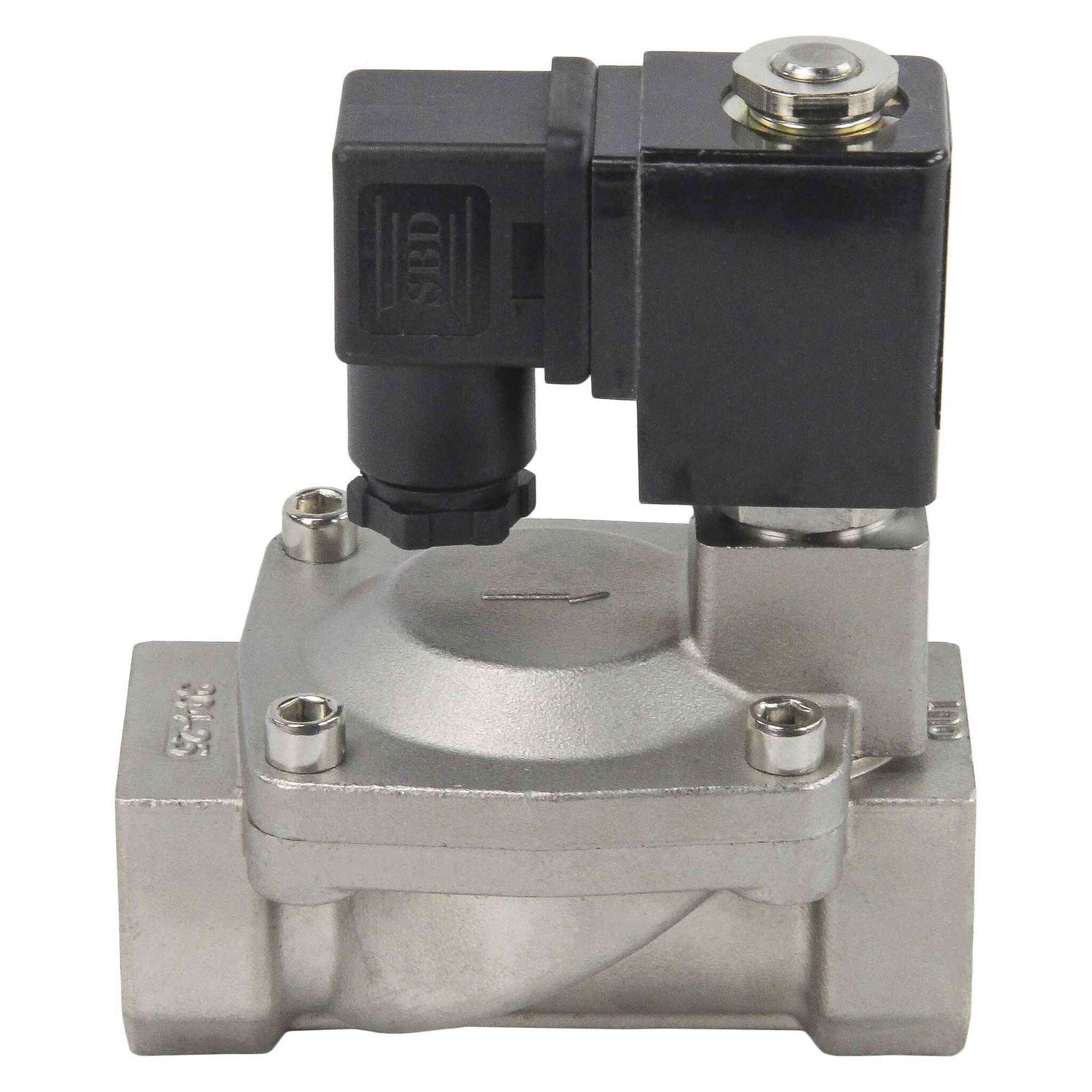 Solenoid valves Elephant VS431-ET-NC-220VAC DN10-50 10 bar 304 steel housing, pilot action, threaded, normally closed, seal EPDM, 220V coil