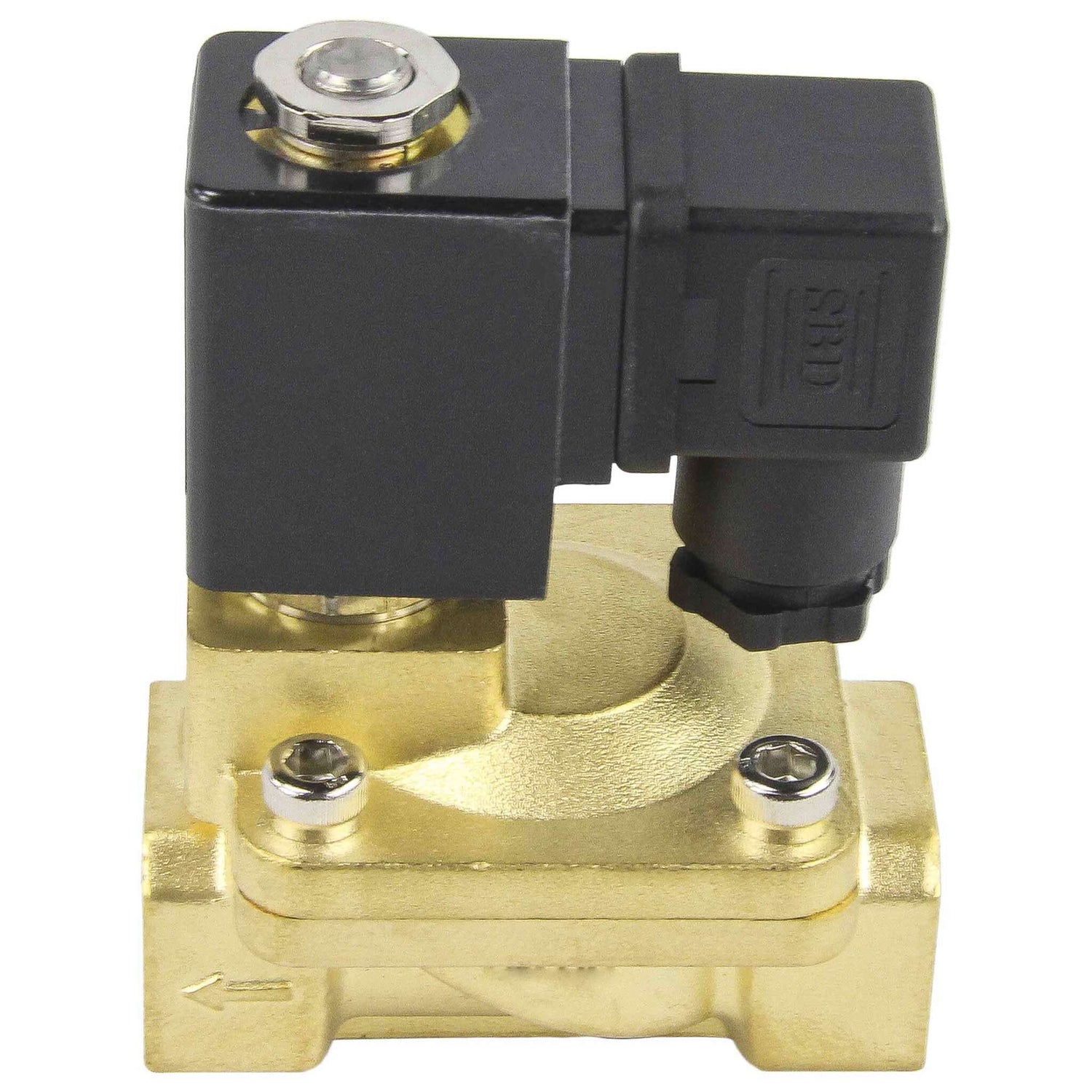 Solenoid valves Elephant VS400-ET-NC-220VAC DN10-50 10 bar body - brass, pilot action, threaded, normally closed, seal EPDM, 220V coil