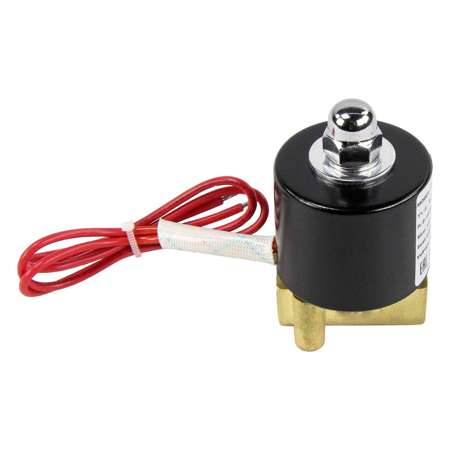 Two way normally closed direct acting Elephant VS2W-100E-NC EPDM 24V, body material - brass, seal - EPDM