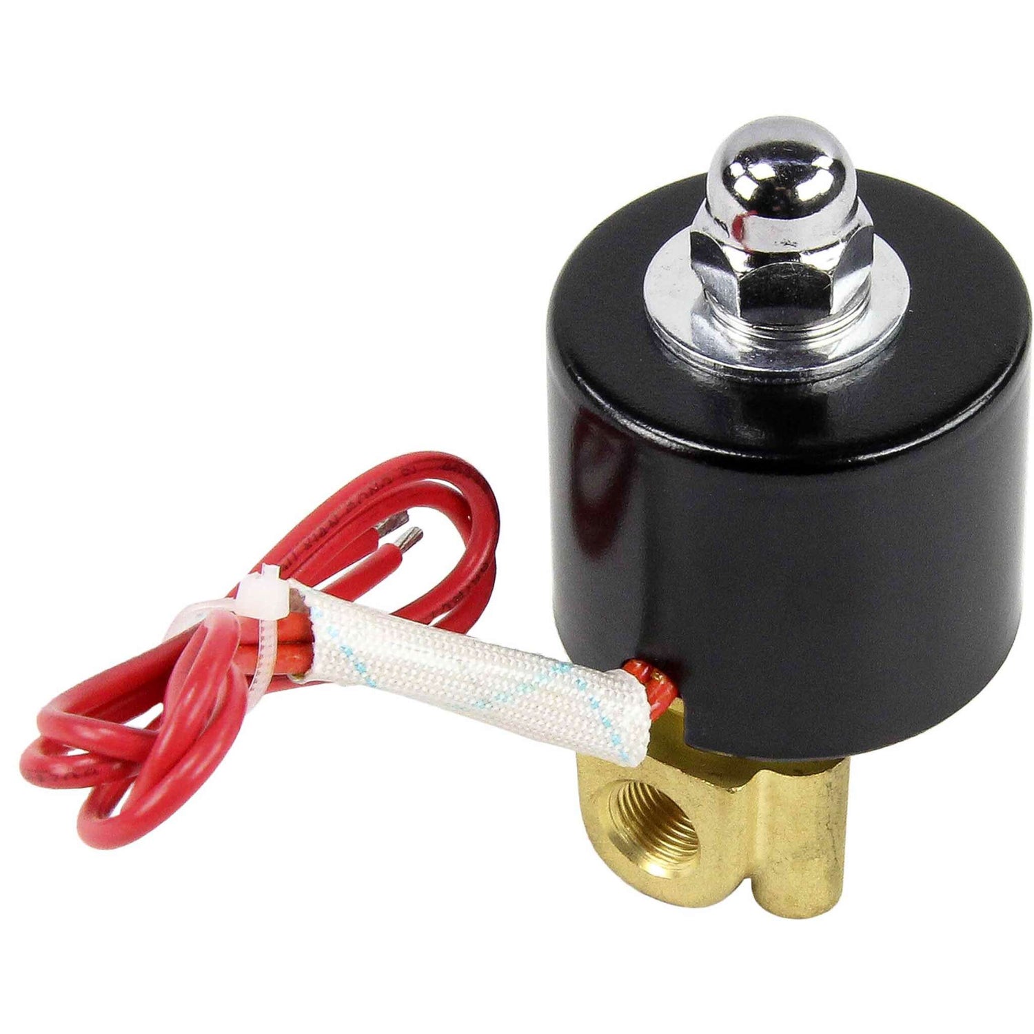Two way normally closed direct acting electric solenoid valve Elephant VS2W-100E-NC EPDM 220V, body material - brass, seal - EPDM