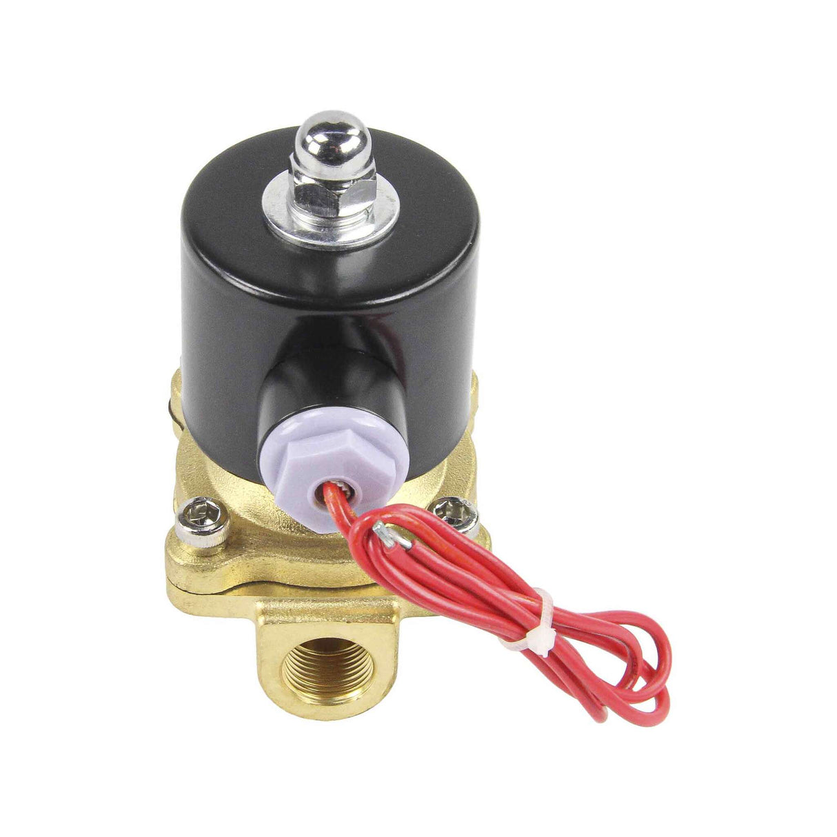 Two way normally closed direct acting electric solenoid valve Elephant VS2W-100V-NC VITON 220V, body material - brass, seal - Viton