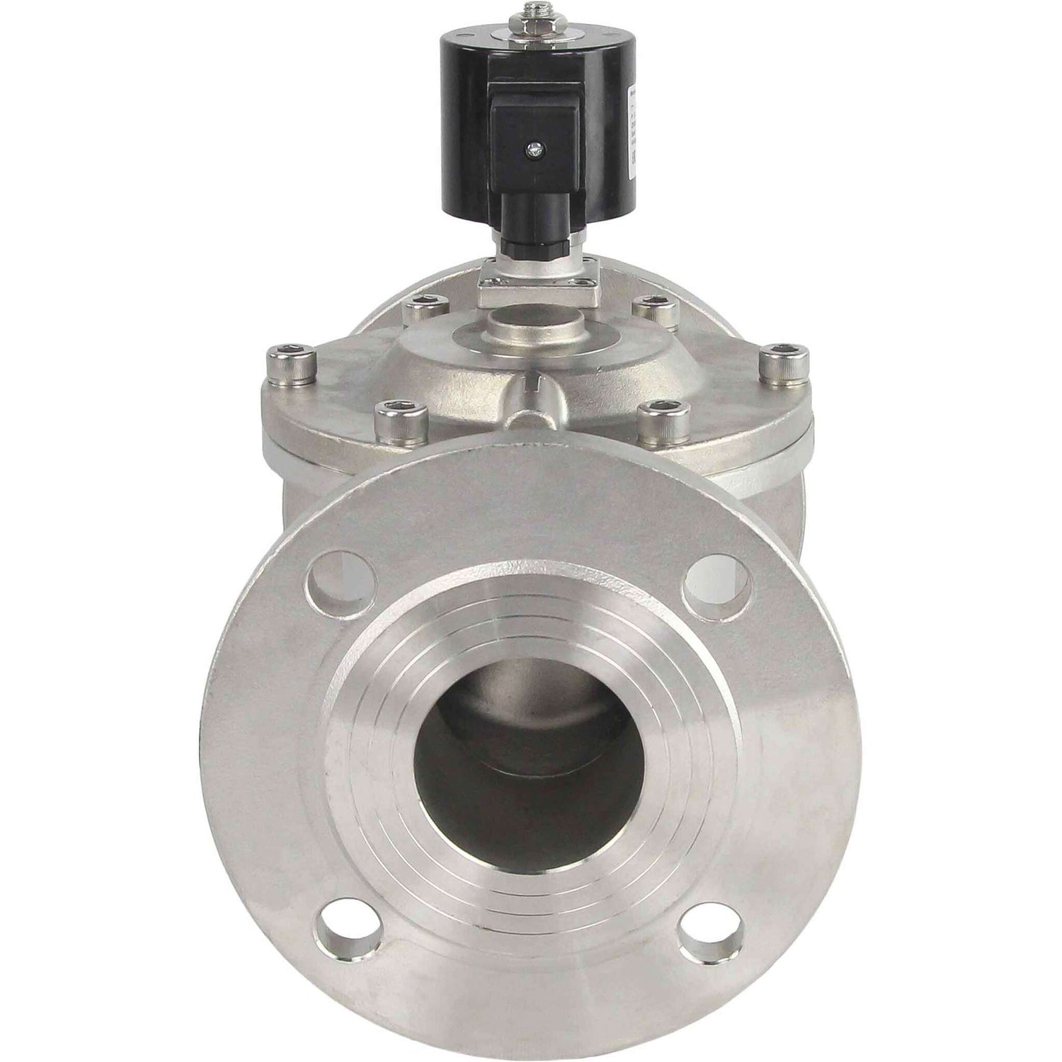 Two way normally closed indirect acting electric solenoid valve Elephant VSF-601N-PU-NC NBR 220V, body material - stainless steel AISI 304, seal - NBR