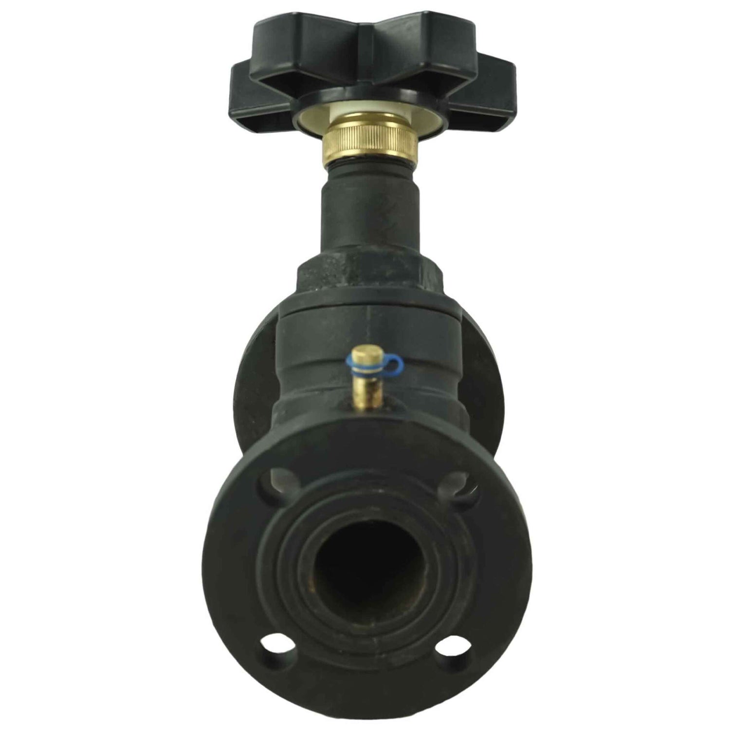 Static balancing valve Elephant VB1431V-F 16 bar, cast iron, flanged connection with nipples