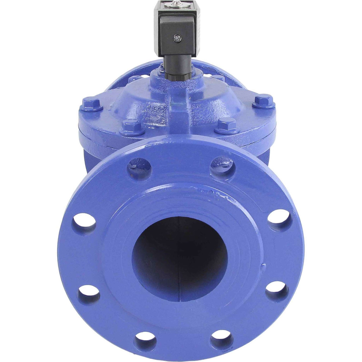 Two way normally closed indirect acting electric solenoid valve Elephant VSF-602N-PU-NC NBR 24V, body material - cast iron, seal - NBR