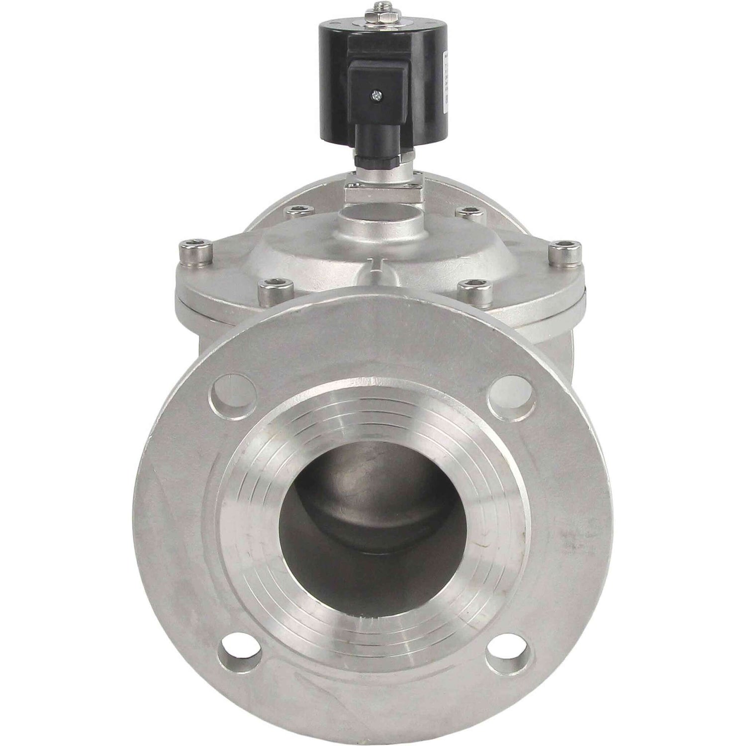 Two way normally closed indirect acting electric solenoid valve Elephant VSF-601N-PU-NC NBR 24V, body material - stainless steel AISI 304, seal - NBR