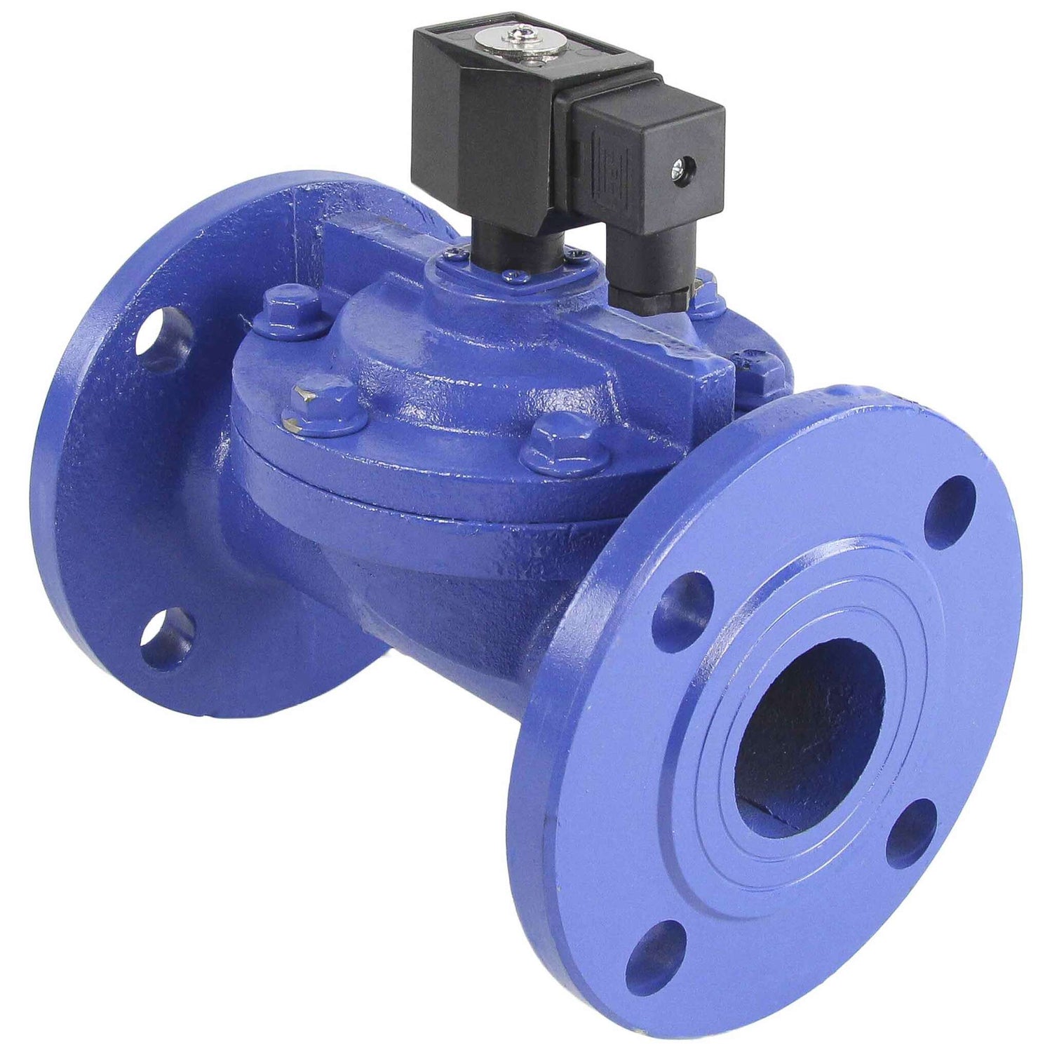 Solenoid valve Elephant VS610-NF-NC-24VDC-PA, body material - cast iron, seal - NBR, normally closed, coil - 24V DAR