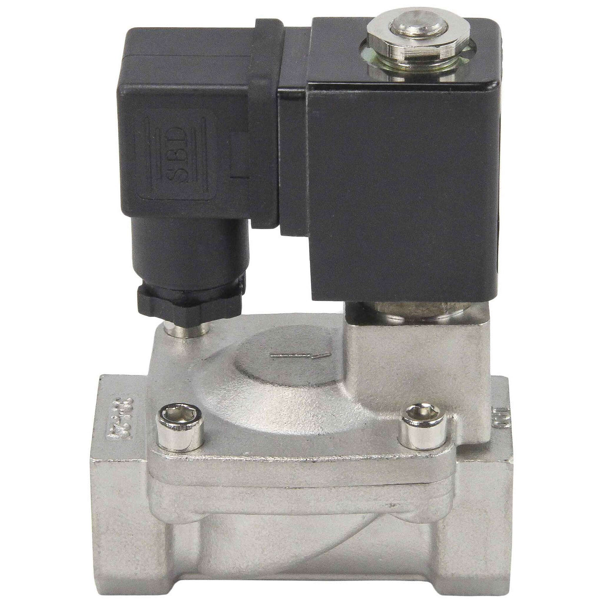 Solenoid valves Elephant VS431-ET-NC-24VDC DN10-50 10 bar 304 steel housing, pilot action, threaded, normally closed, seal EPDM, 24V coil
