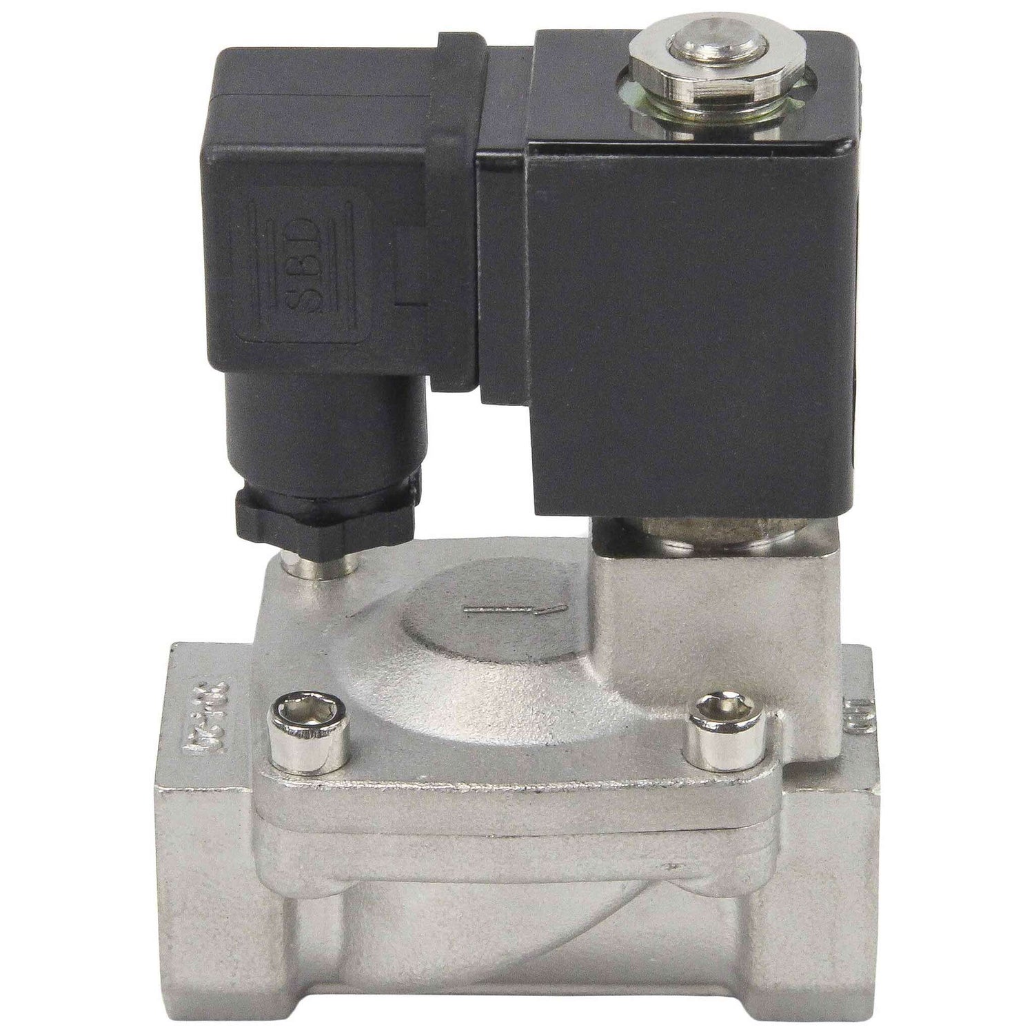 Solenoid valves Elephant VS431-ET-NC-24VDC DN10-50 10 bar 304 steel housing, pilot action, threaded, normally closed, seal EPDM, 24V coil