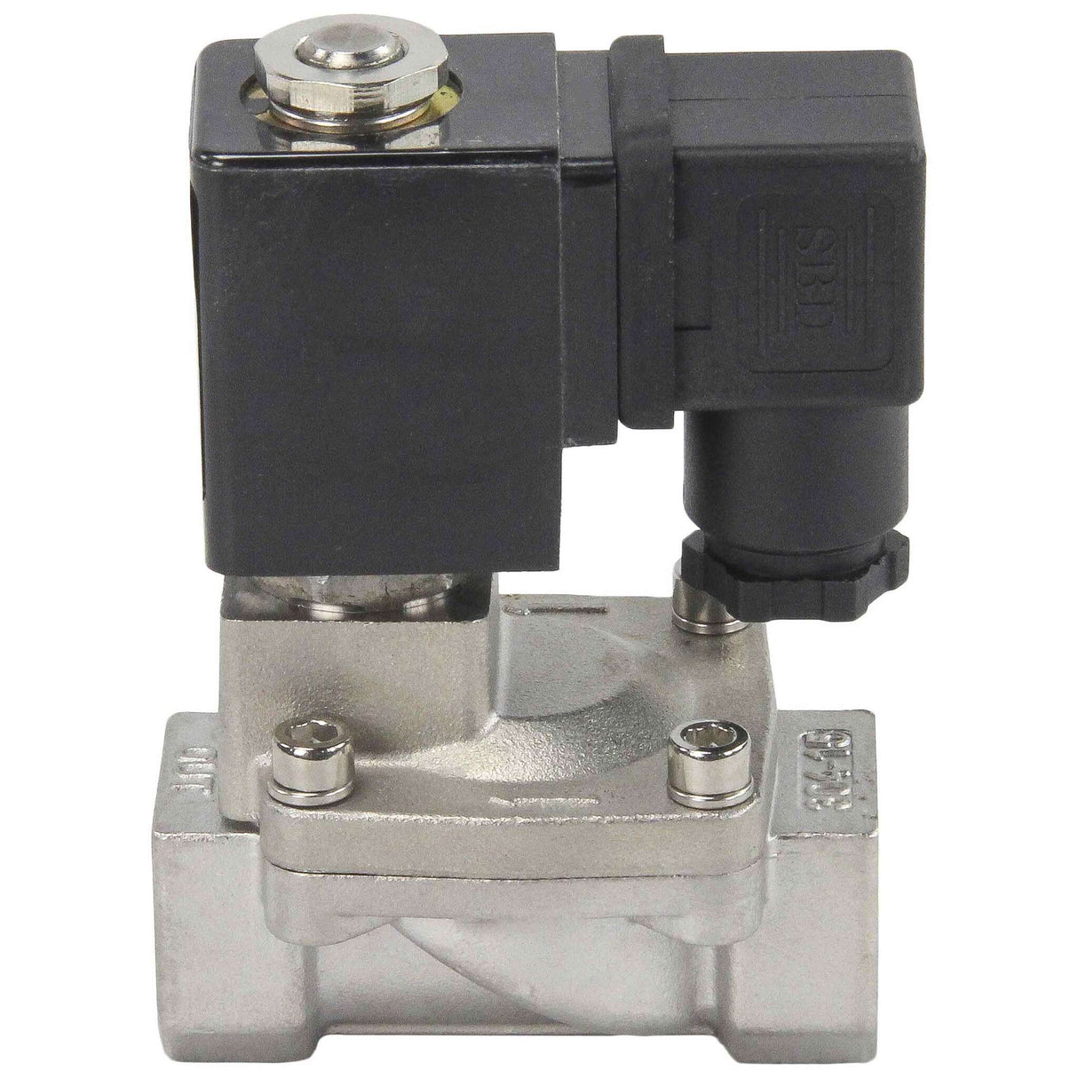 Solenoid valves Elephant VS431-NT-NC-220VAC DN10-50 10 bar 304 steel housing, pilot action, threaded, normally closed, seal NBR, 220V coil