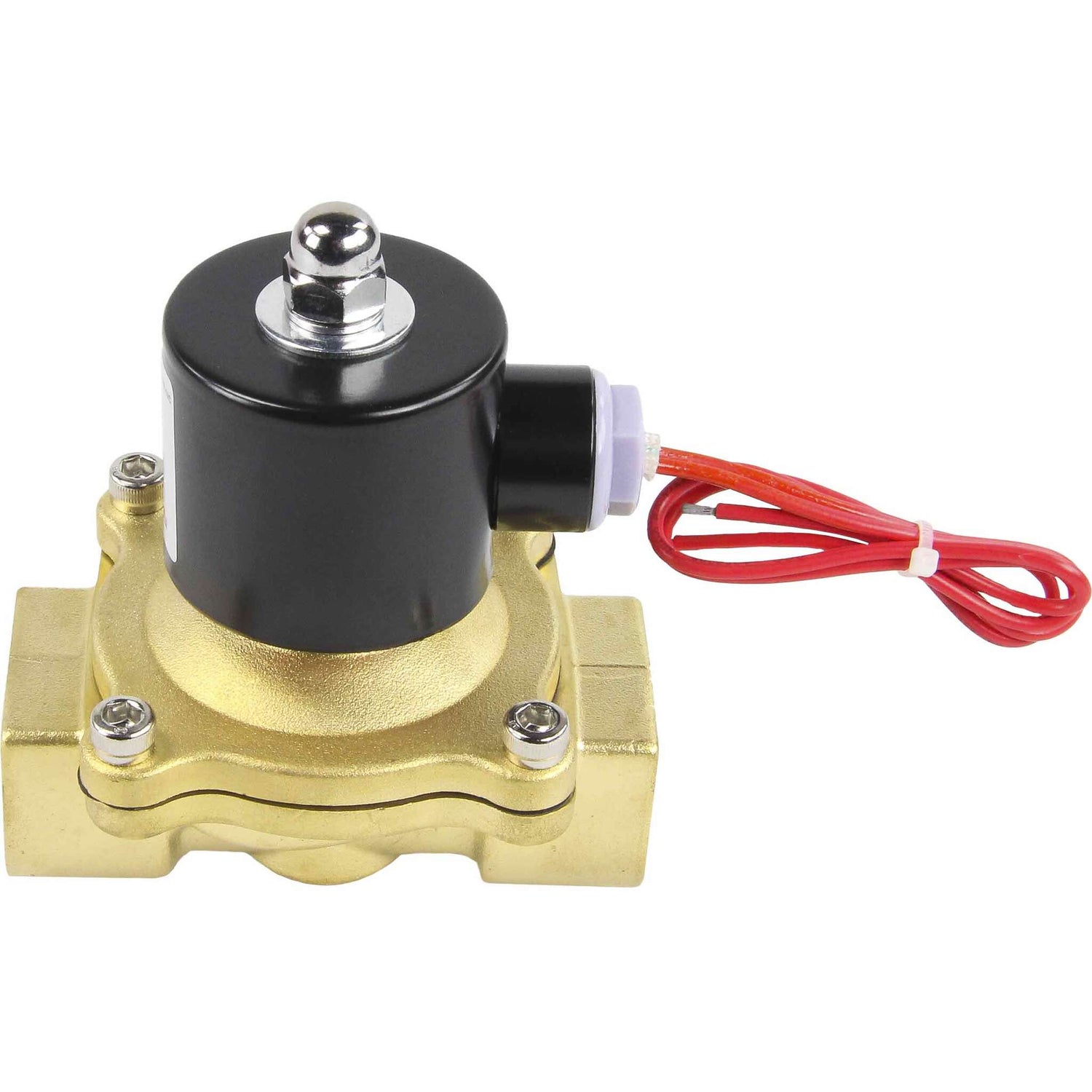 Two way normally closed direct acting electric solenoid valve Elephant VS2W-100N-NC NBR 220V, body material - brass, seal - NBR