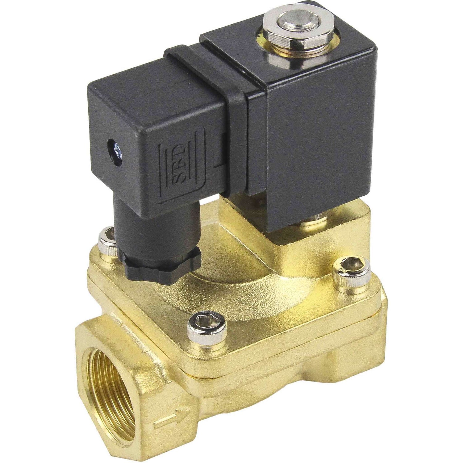 Solenoid valves Elephant VS400-NT-NC-220VAC DN10-50 10 bar body - brass, pilot action, threaded, normally closed, seal NBR, 220V coil
