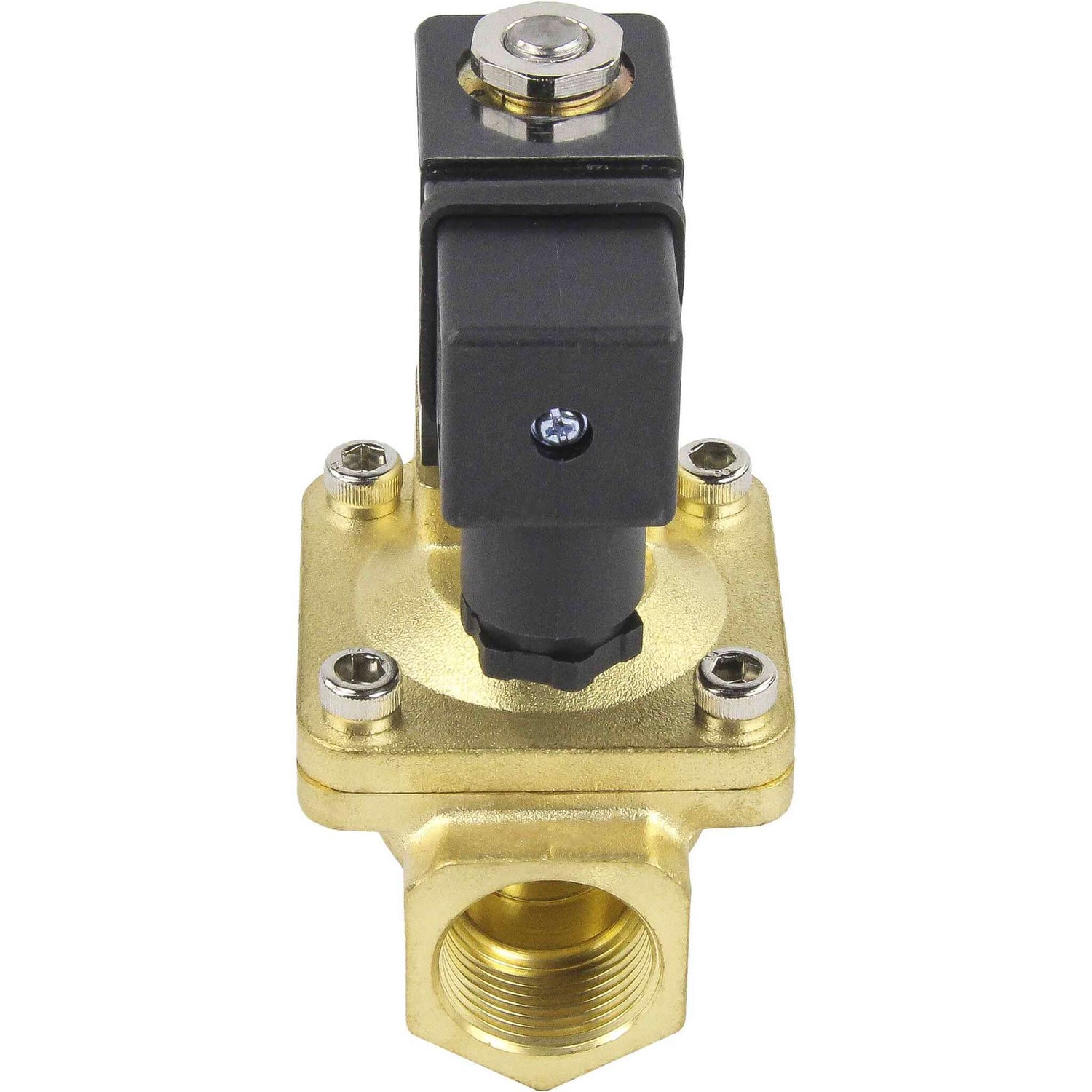 Solenoid valves Elephant VS400-NT-NC-220VAC DN10-50 10 bar body - brass, pilot action, threaded, normally closed, seal NBR, 220V coil