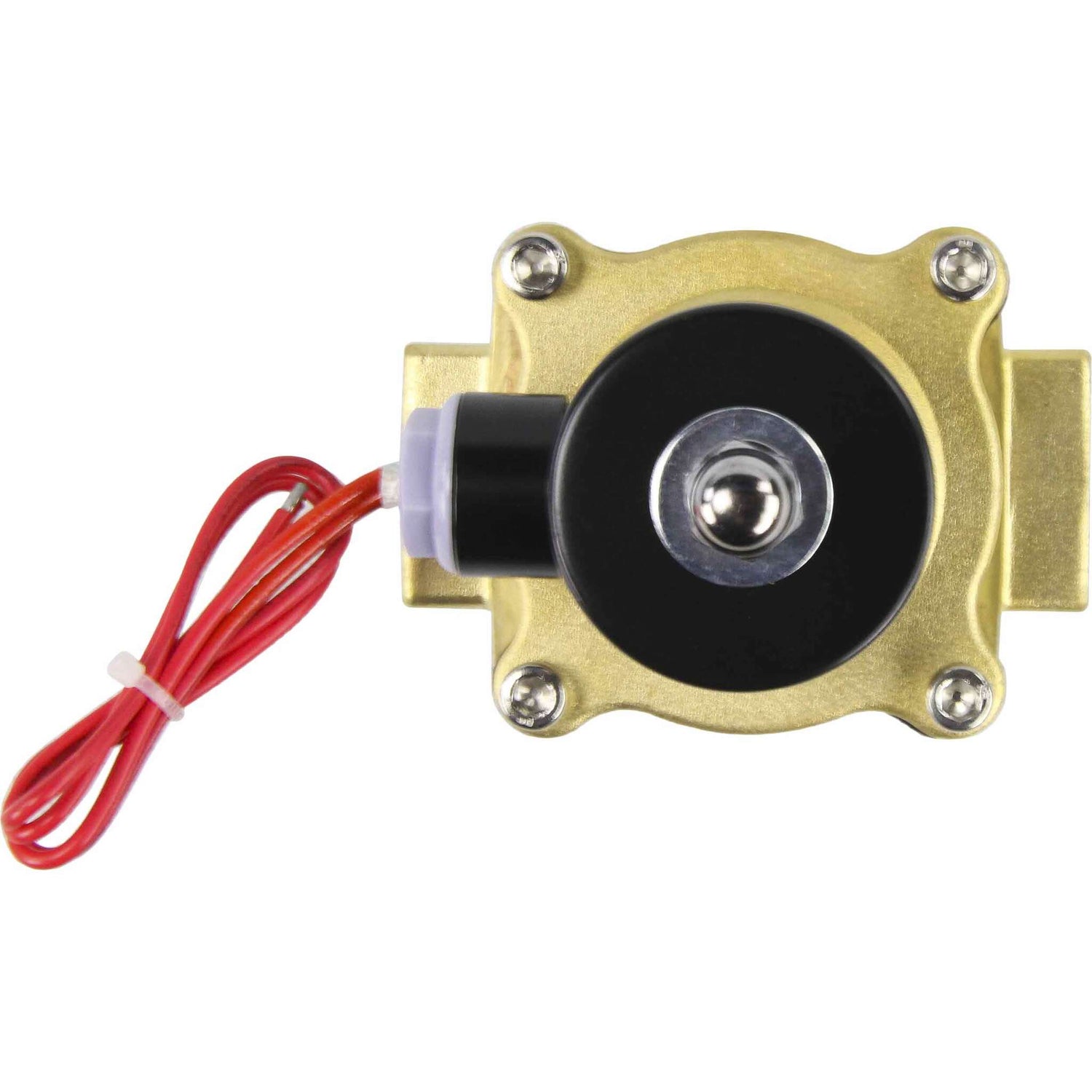 Two way normally closed direct acting electric solenoid valve Elephant VS2W-100N-NC NBR 220V, body material - brass, seal - NBR