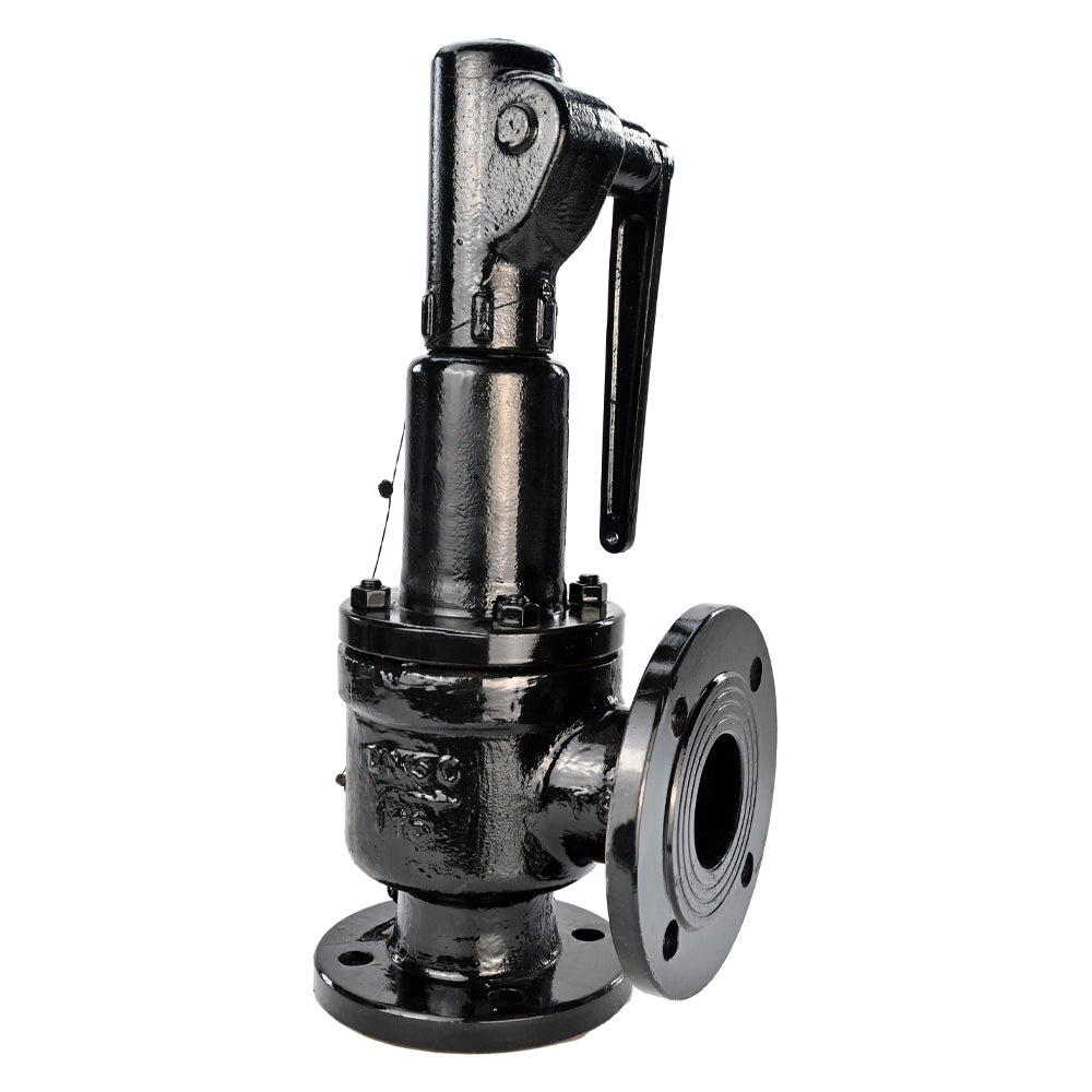 Spring safety valve Elephant SAFE 7011 10-13, body material - stainless steel AISI A10, closure element material - stainless steel AISI 420, seal - METAL