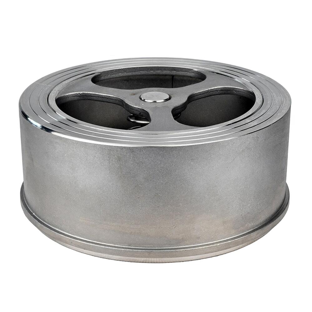 Spring check valve Elephant VCS3232-Fb 25 bar body material - stainless steel AISI 316, locking material - stainless steel AISI 316, compact flanged