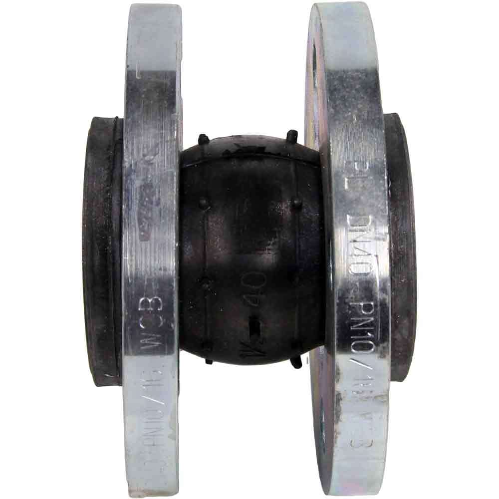 Rubber expansion joint Elephant CR-N34-F PN16, body material - NBR, cord material - NBR