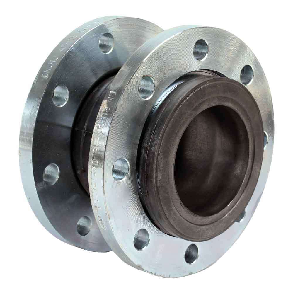 Rubber expansion joint Elephant CR-N34-F PN10, body material - NBR, cord material - NBR