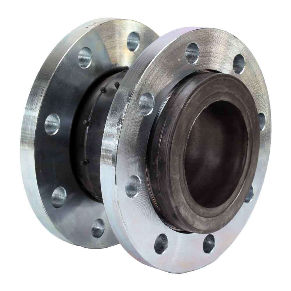 Rubber expansion joint Elephant CR-N34-F PN10, body material - NBR, cord material - NBR