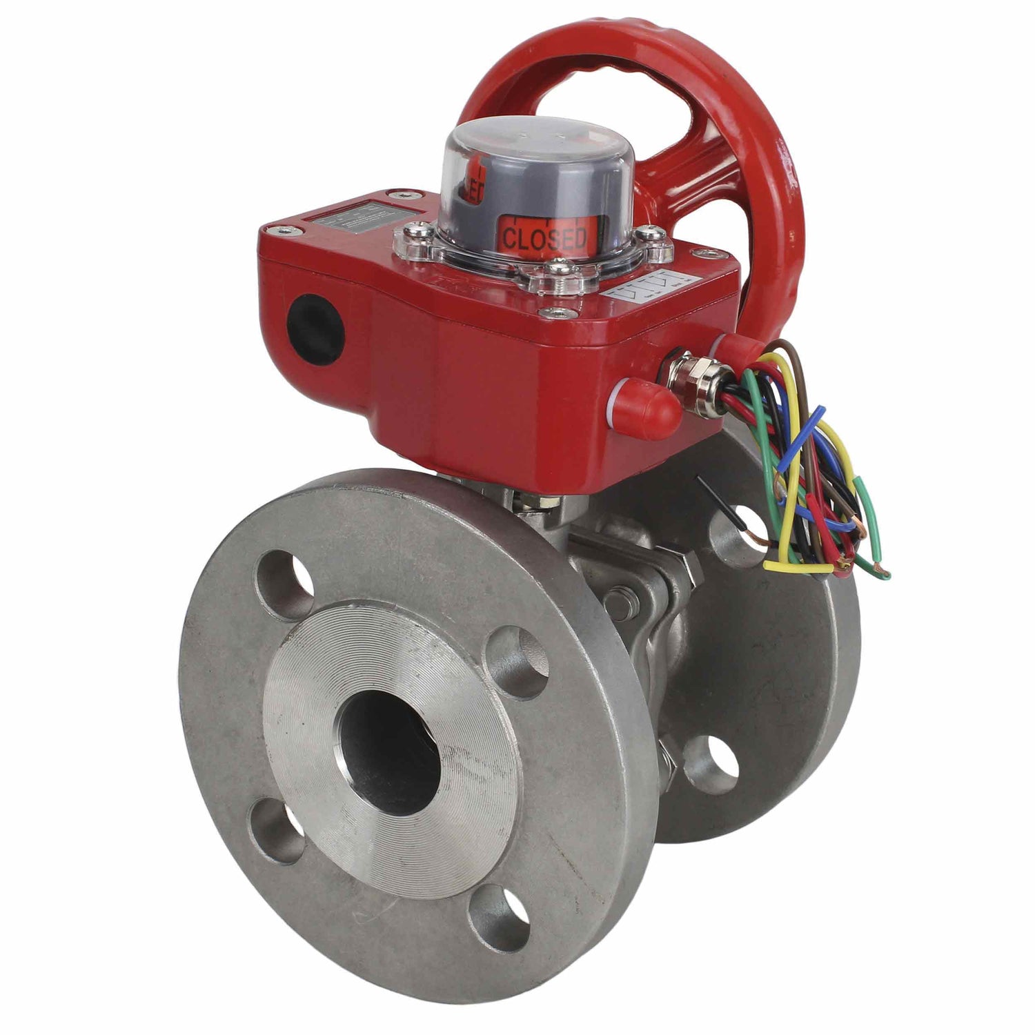 Stainless steel ball valve Elephant kchfp HGBF, body material - stainless steel AISI 316L, ball material - stainless steel AISI 316L, seal - PTFE, handle operated