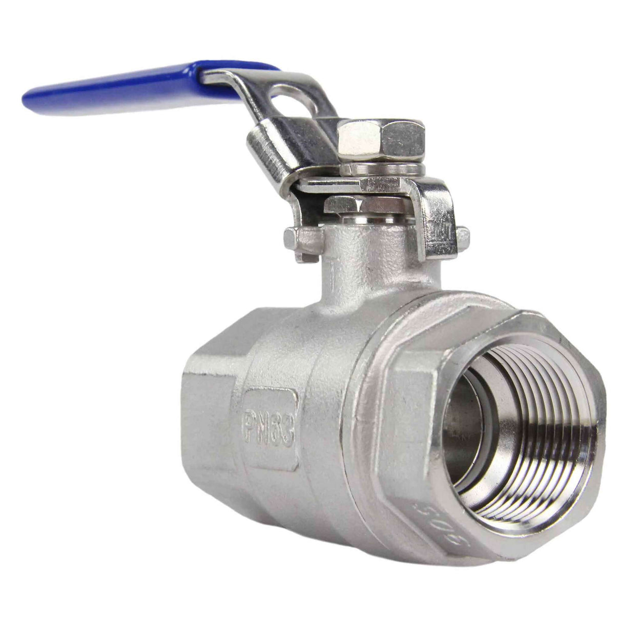 Stainless steel ball valve Elephant BV3232P(2pn)-FP-T-H full port, Threaded connection, with handle