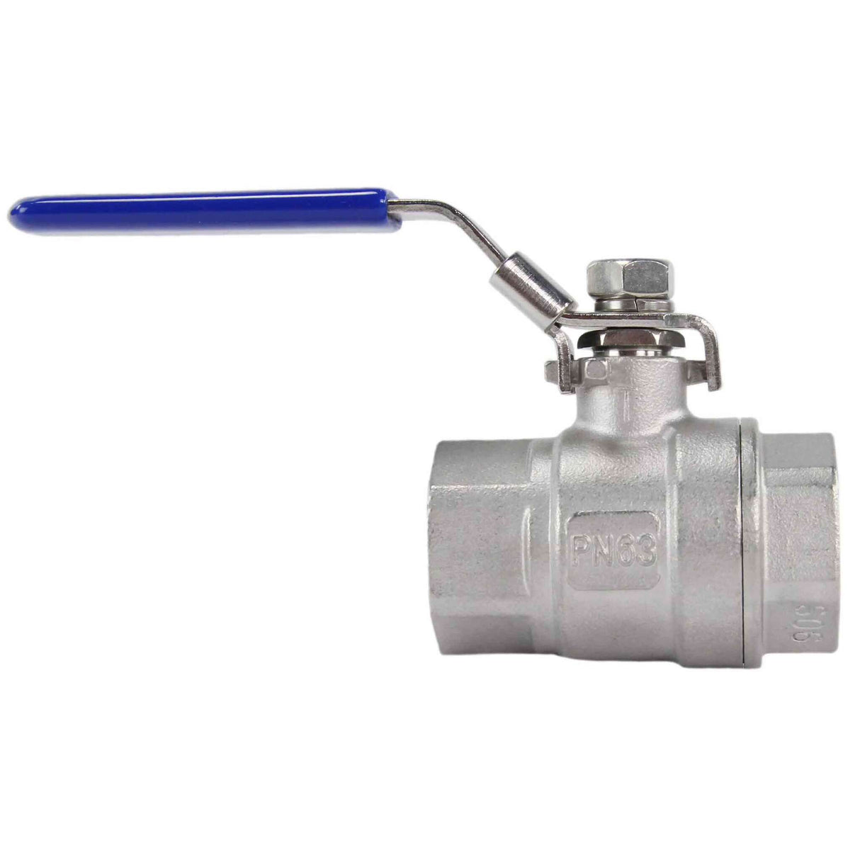 Stainless steel ball valve Elephant BV3232P(2pn)-FP-T-H full port, Threaded connection, with handle