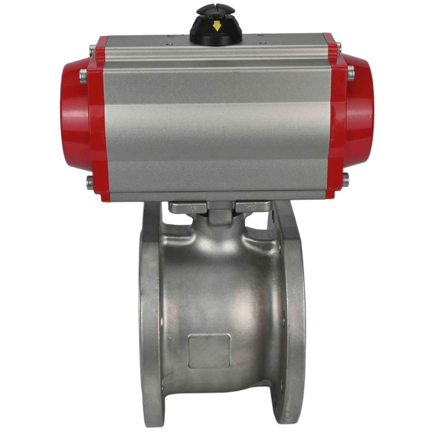 Stainless steel ball valve Elephant kchmfp-elephant-sa-4m310-110/220v, body material - stainless steel AISI 316, ball material - stainless steel AISI 316, seal - PTFE, pneumatic actuator operated